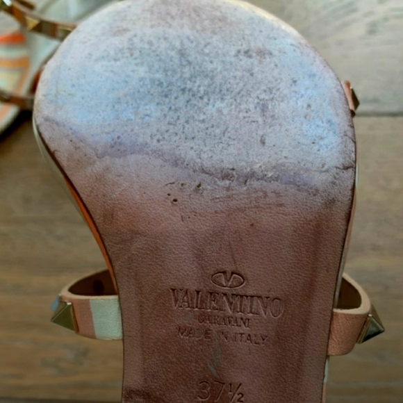 Valentino Studded Shoes. Tru to Size 7 1/2. Great Cond. - Picture 3 of 6